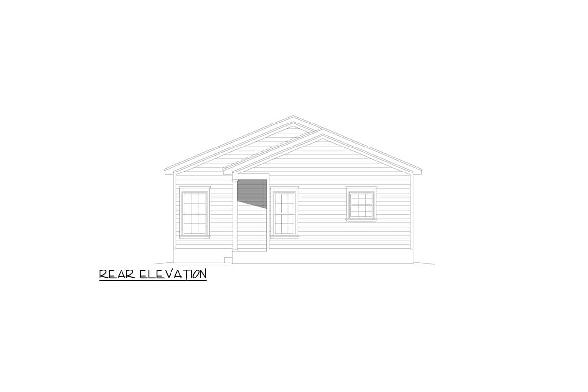 Plan 680677VR: Traditional 3 Bedroom Ranch House Plan with Inviting Front Porch - Image #3 - Ranch, Traditional