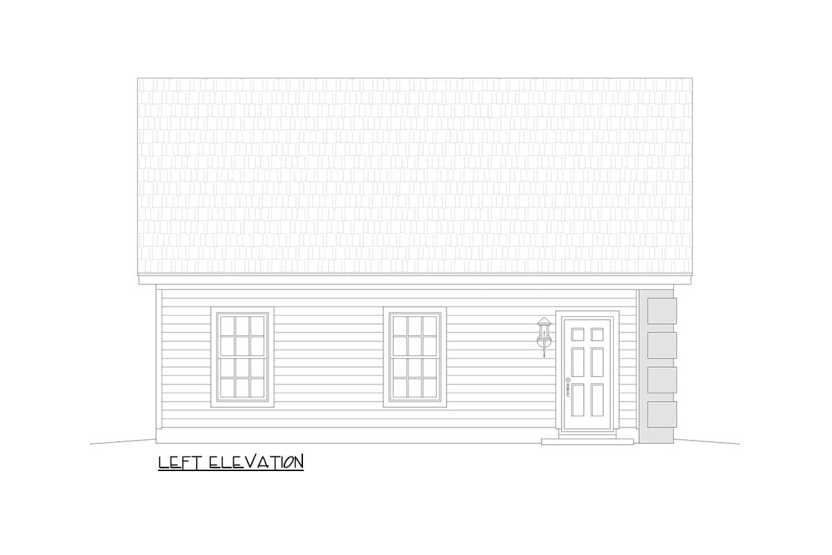 Plan 680672VR: Charming 2-Car Garage House Plan with 9-Foot Walls and 14-Foot Ceilings - Image #3 - Country