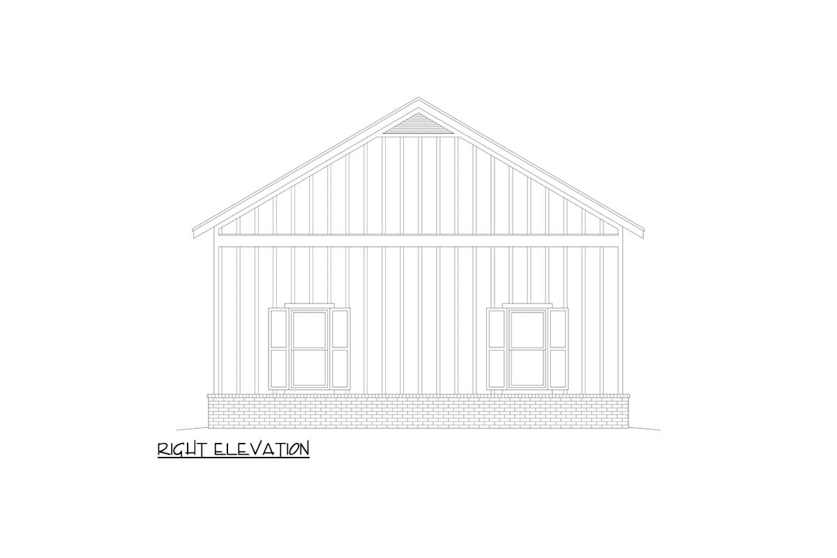 Plan 680676VR: Spacious 3-Car Garage Plan with Lift-Friendly Ceilings and Ample Storage Space - Image #5 - Craftsman