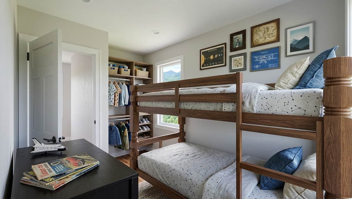 Plan 431001BOX: Box-Built 3-Bed Tiny Barndominium Plan with Main Level Master - Image #9 - Barndominium, Country, Farmhouse, Modern Farmhouse, Mountain, Vacation