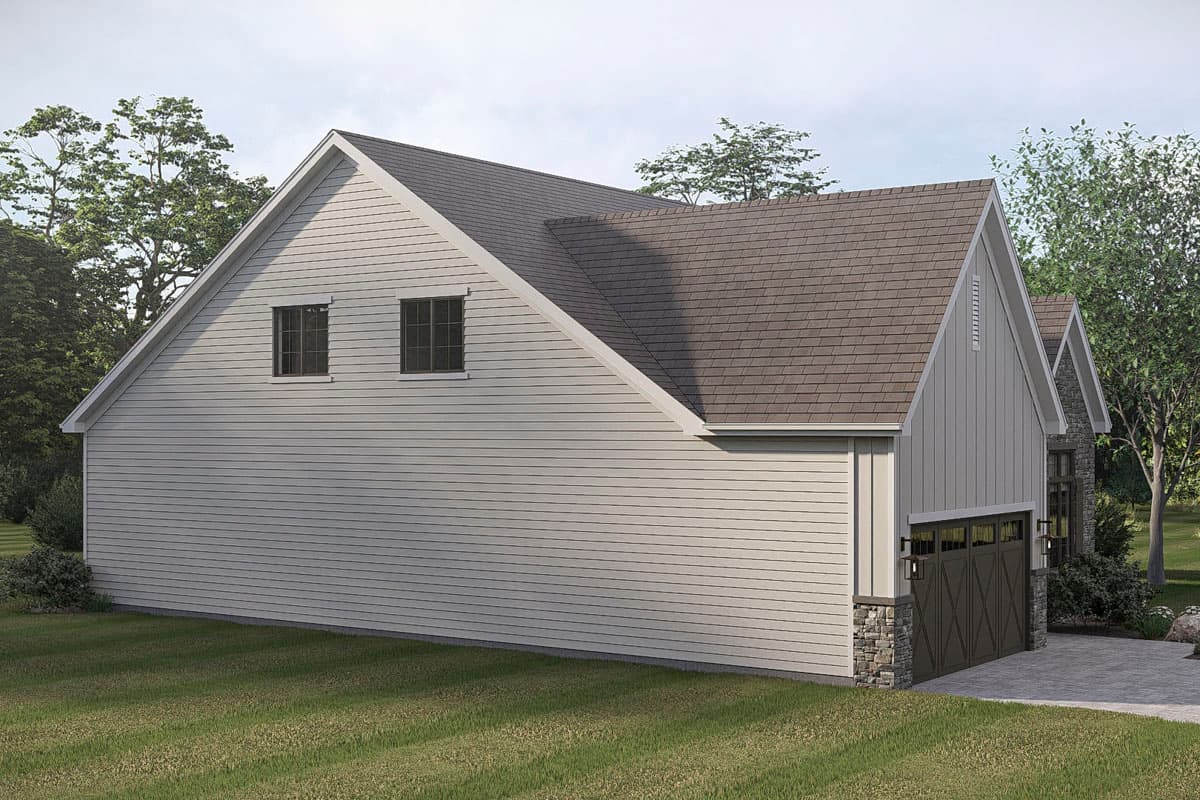 Plan 623640DJ: Modern Farmhouse House Plan with 4 Beds, Main Level Master, and 2-Car Garage - Image #5 - Modern Farmhouse