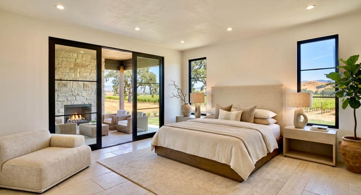 Plan 820017WSF: Transitional 3-Bedroom Modern Farmhouse with Wrap Around Porch and Outdoor Fireplace - Image #6 - Cottage, Country, Modern, Modern Farmhouse, Transitional