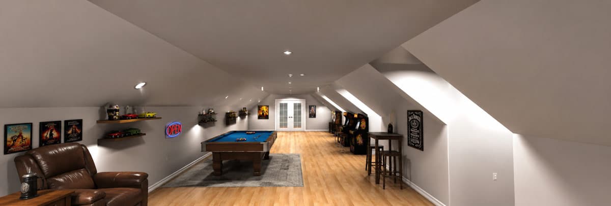 Plan 61750UT: Expansive 3-Car Garage House Plan with Bonus Room and Decks - Image #7 - Traditional