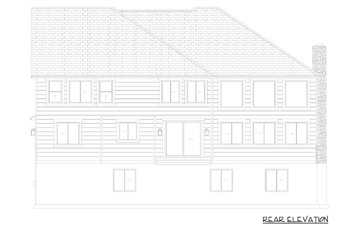 Plan 61752UT: 4166 Sq Ft Traditional Farmhouse House Plan with 5 Bedroom and 3-Car Garage - Image #23 - Craftsman, Modern Farmhouse, Traditional