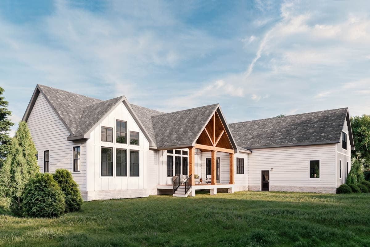 Plan 500098VV: Modern Farmhouse House Plan with 3 Beds and Bonus Room - Image #7 - Country, Craftsman, Farmhouse, Modern Farmhouse