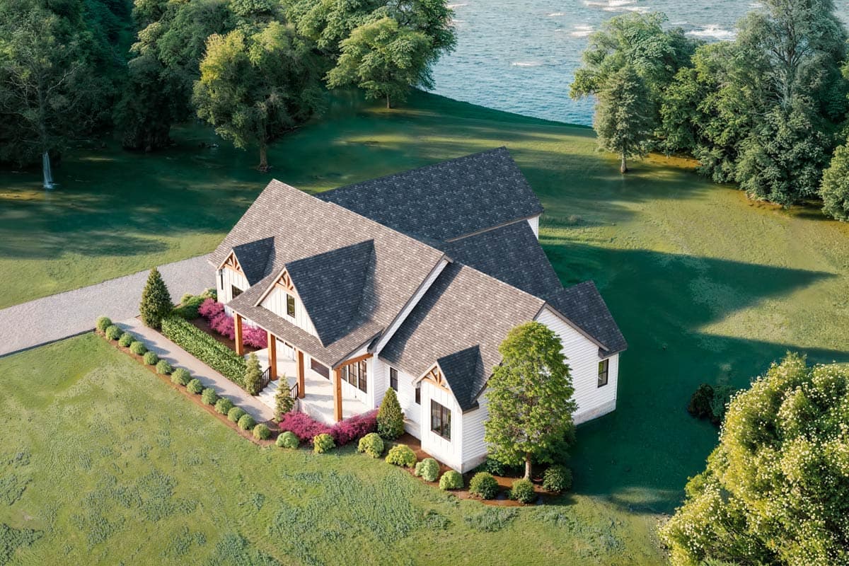 Plan 500098VV: Modern Farmhouse House Plan with 3 Beds and Bonus Room - Image #6 - Country, Craftsman, Farmhouse, Modern Farmhouse