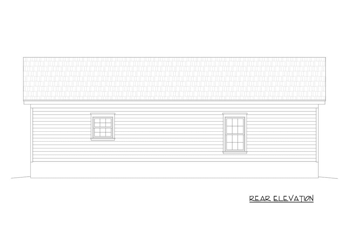 Plan 680678VR: Traditional Ranch House Plan: 3 Beds, 1288 Sq Ft, Main Level Living - Image #7 - Ranch, Traditional