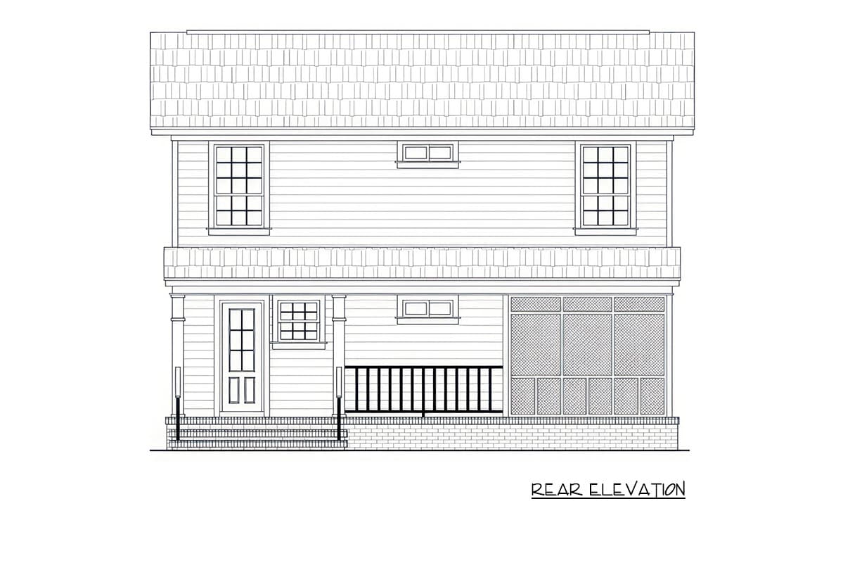 Plan 51381MM: Traditional Country House Plan with 3 Bedrooms and Master on Main - Image #2 - Country, Traditional
