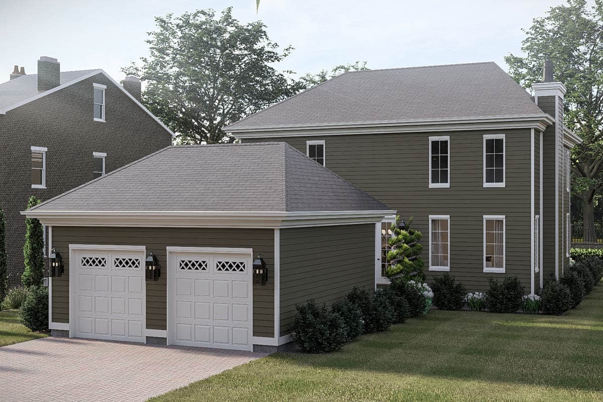 Plan 623643DJ:  Traditional Victorian House Plan with 4 Bedrooms and Detached Garage - Image #6 - Traditional, Victorian