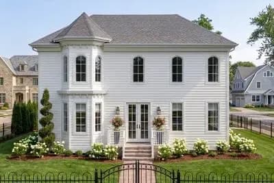 Traditional Victorian House Plan with 4 Bedrooms and Detached Garage