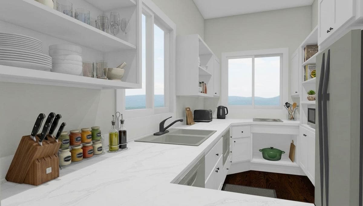 Plan 431002BOX: Box-Built ADU Plan with 2-Bedrooms and ADA Accessibility - Image #5 - Contemporary, Modern