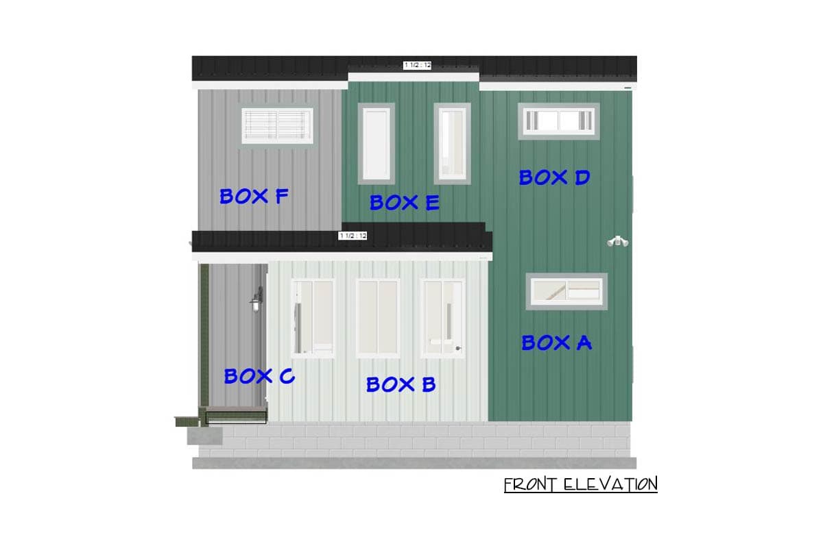Plan 431002BOX: Box-Built ADU Plan with 2-Bedrooms and ADA Accessibility - Image #12 - Contemporary, Modern