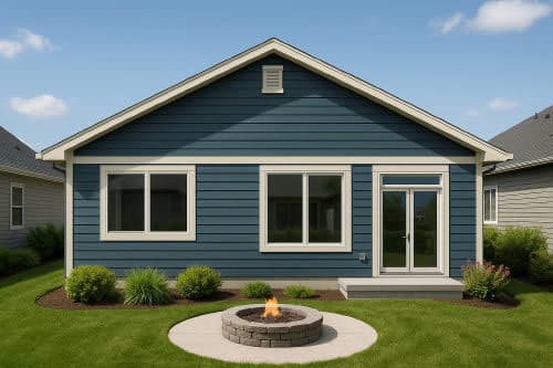 Plan 267118SPK: Cottage Ranch House Plan with 3 Beds and 1-2 Car Garage - Image #3 - Cottage, Northwest, Ranch, Traditional