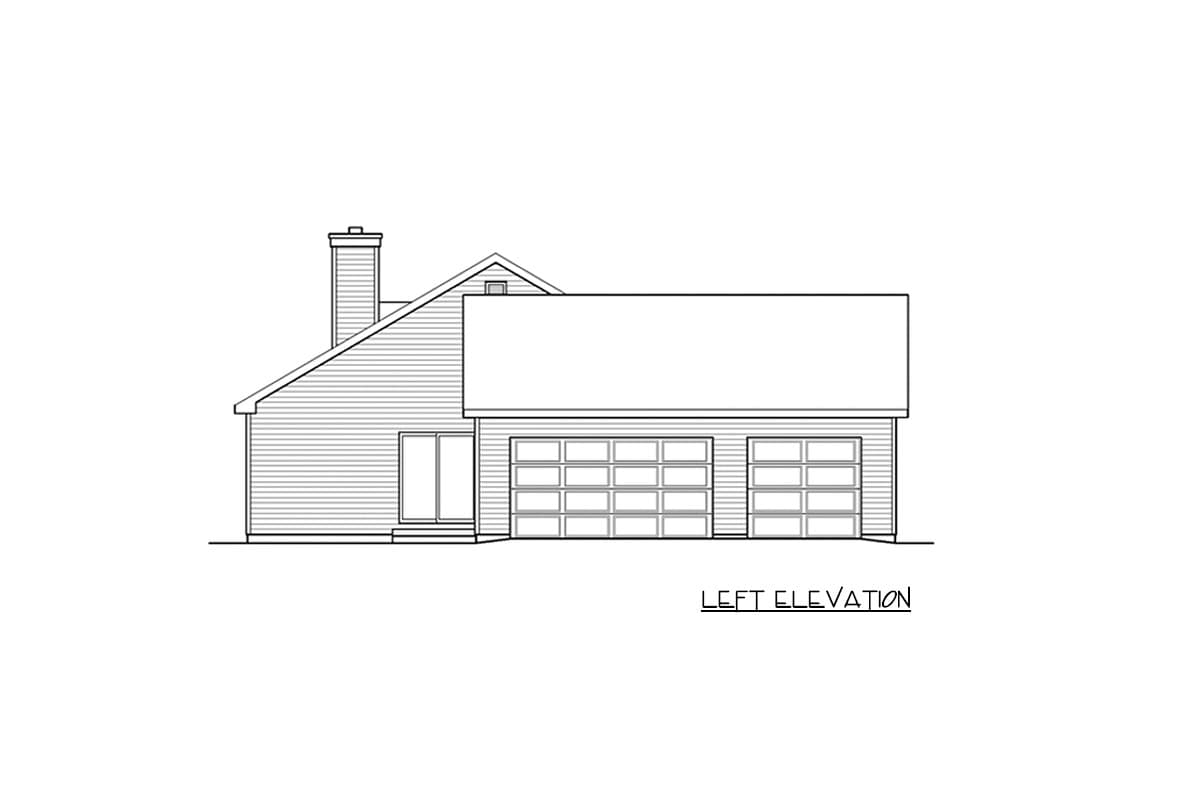 Plan 22197SL: Traditional Ranch House Plan with 4 Bedrooms and Two Master Suites - Image #2 - Ranch, Traditional