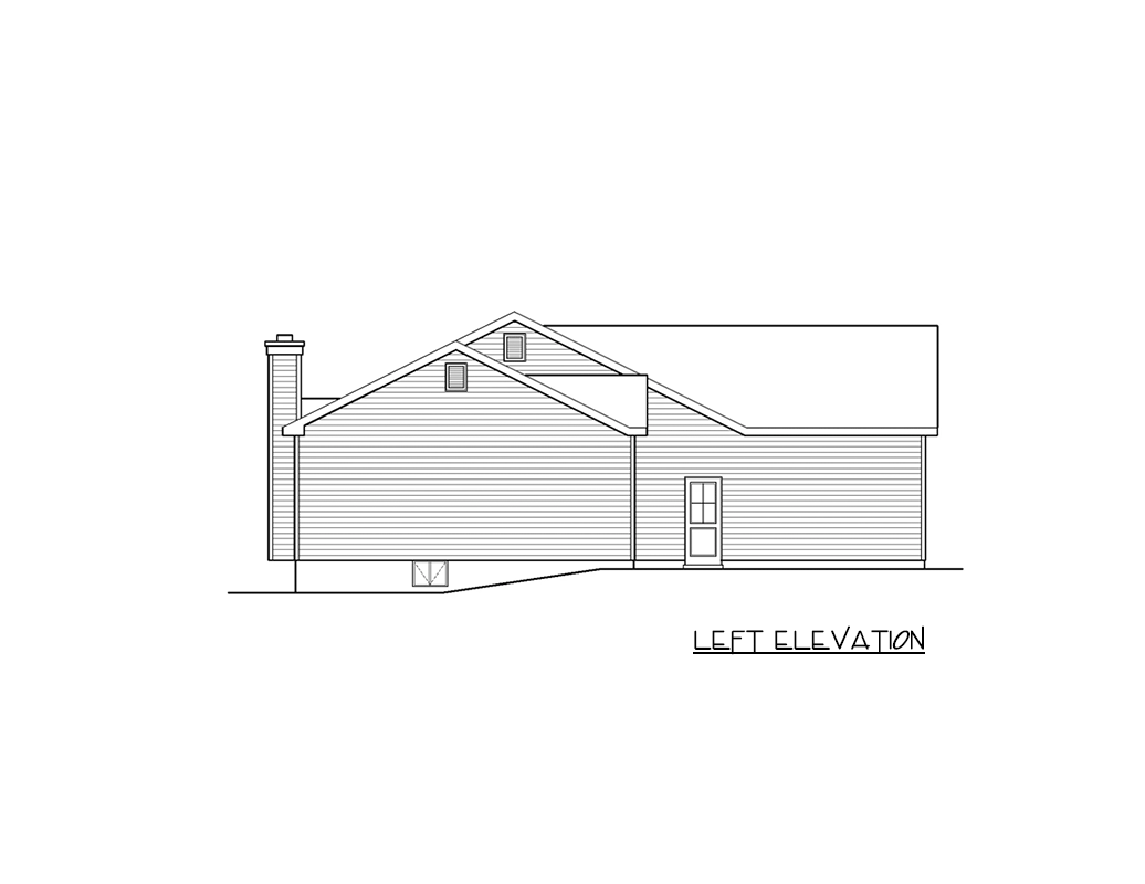 Plan 22198SL: Traditional Ranch House Plan with 3 Bedrooms and Home Office - Image #2 - Ranch, Traditional