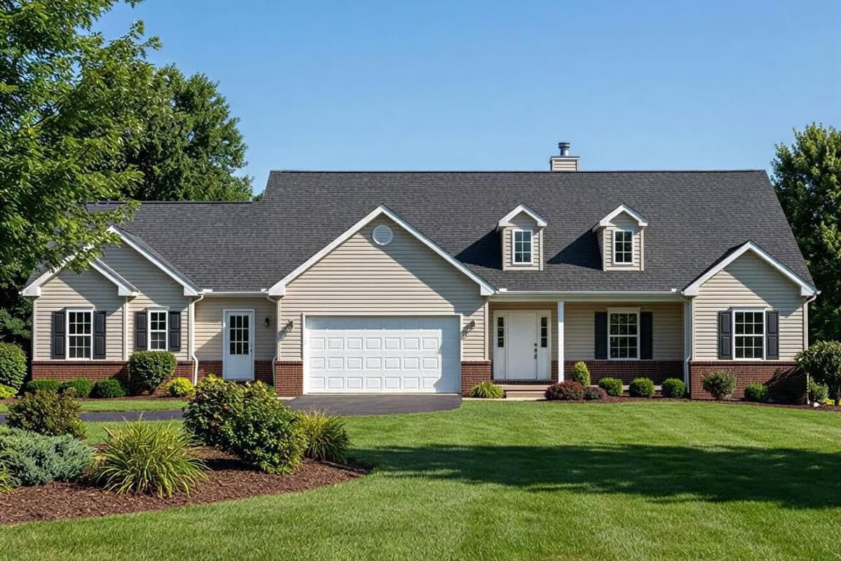 Plan image - 22199SL:Traditional Ranch House Plan with 4 Beds and Dual Suites