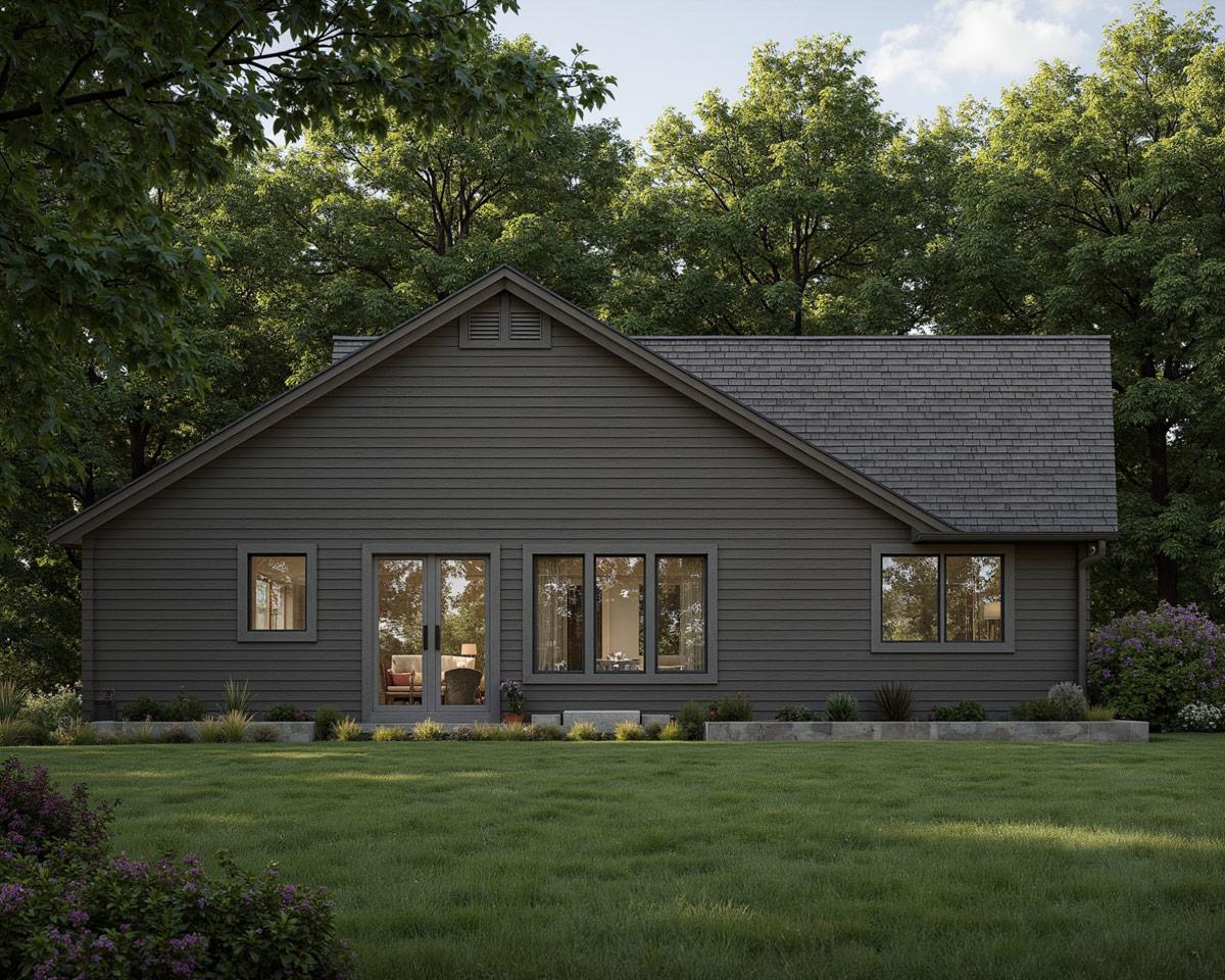 Plan 267120SPK: Modern Craftsman Ranch House Plan with 1-2 Bedrooms and Two-Car Garage - Image #2 - Craftsman, Farmhouse, Northwest, Ranch, Traditional