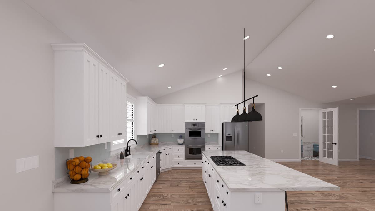 Plan 61754UT: Spacious Modern Farmhouse House Plan with 3315 Sq Ft and Home Office - Image #15 - Modern Farmhouse, Traditional