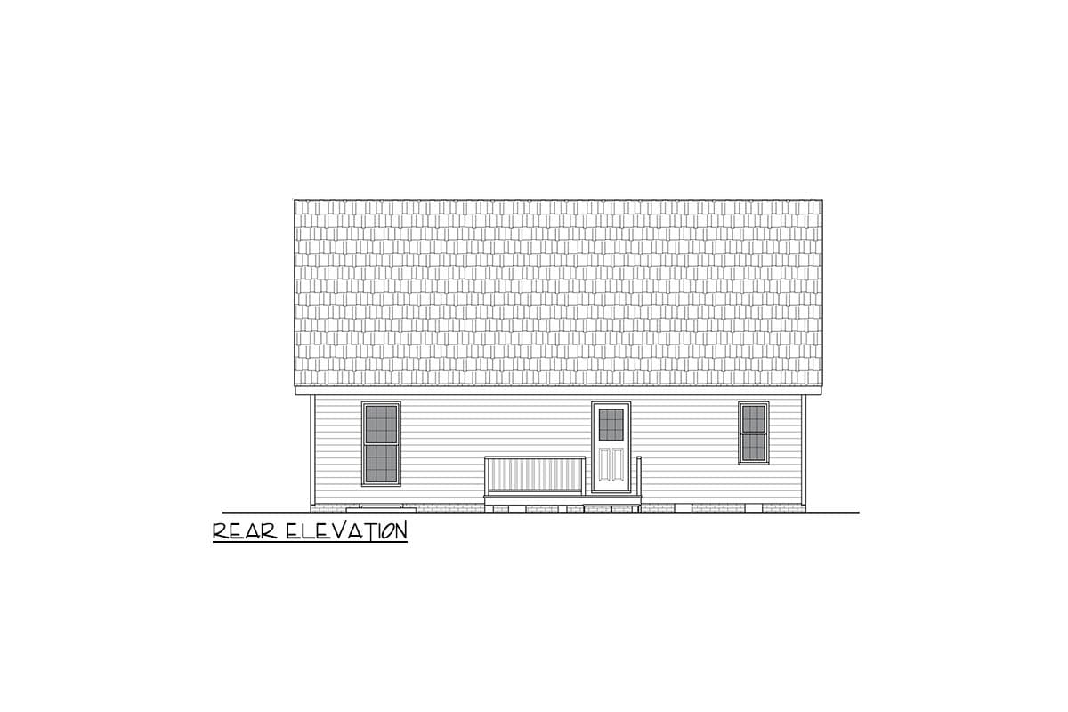 Plan 25951GE: Traditional Three Bedroom House Plan with Main Level Primary Suite - Image #5 - Country, Traditional