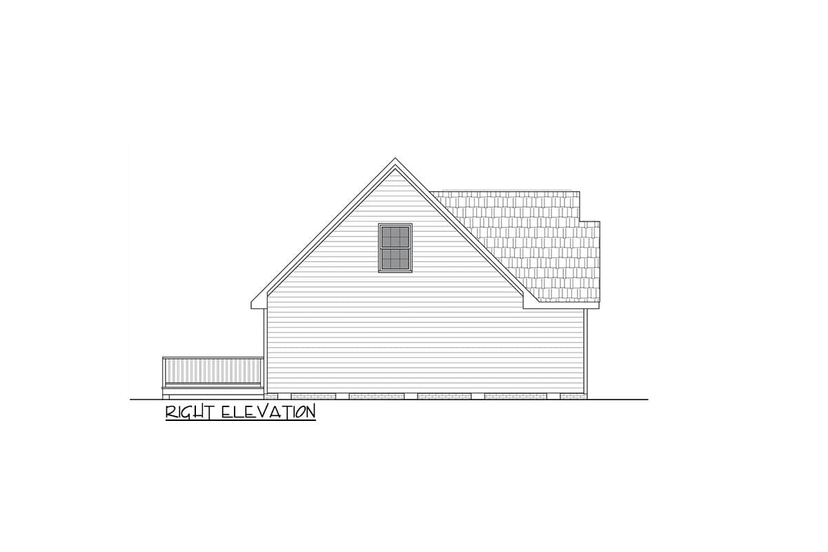 Plan 25951GE: Traditional Three Bedroom House Plan with Main Level Primary Suite - Image #6 - Country, Traditional