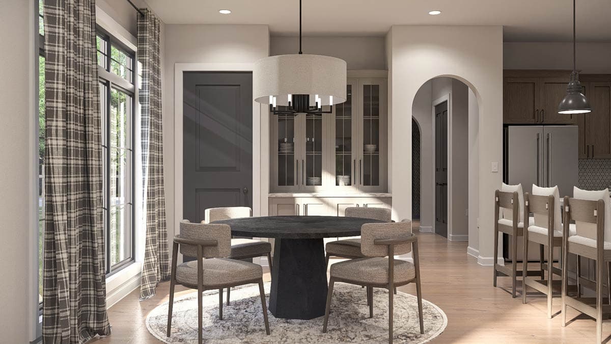 Plan 623645DJ: Modern European House Plan with 3 Beds, Home Office, and Main-Level Primary Suite - Image #17 - European, Modern
