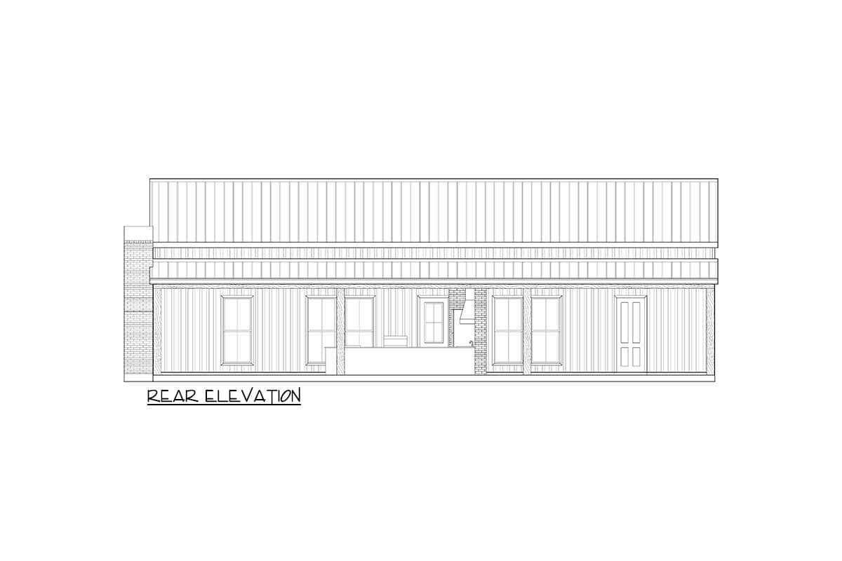 Plan 170020ADS: Spacious Barndominium House Plan with 3 Beds and Expansive Outdoor Living - Image #5 - Barndominium