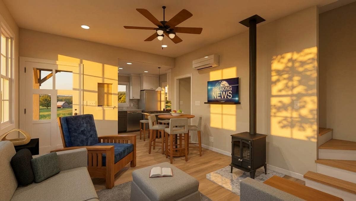Plan 431003BOX: Small Home with Everything Needed for Affordable Efficient Living  - Image #7 - Contemporary, Modern, Mountain, Transitional, Vacation