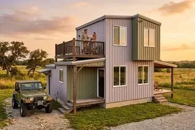 Small Home with Everything Needed for Affordable Efficient Living 