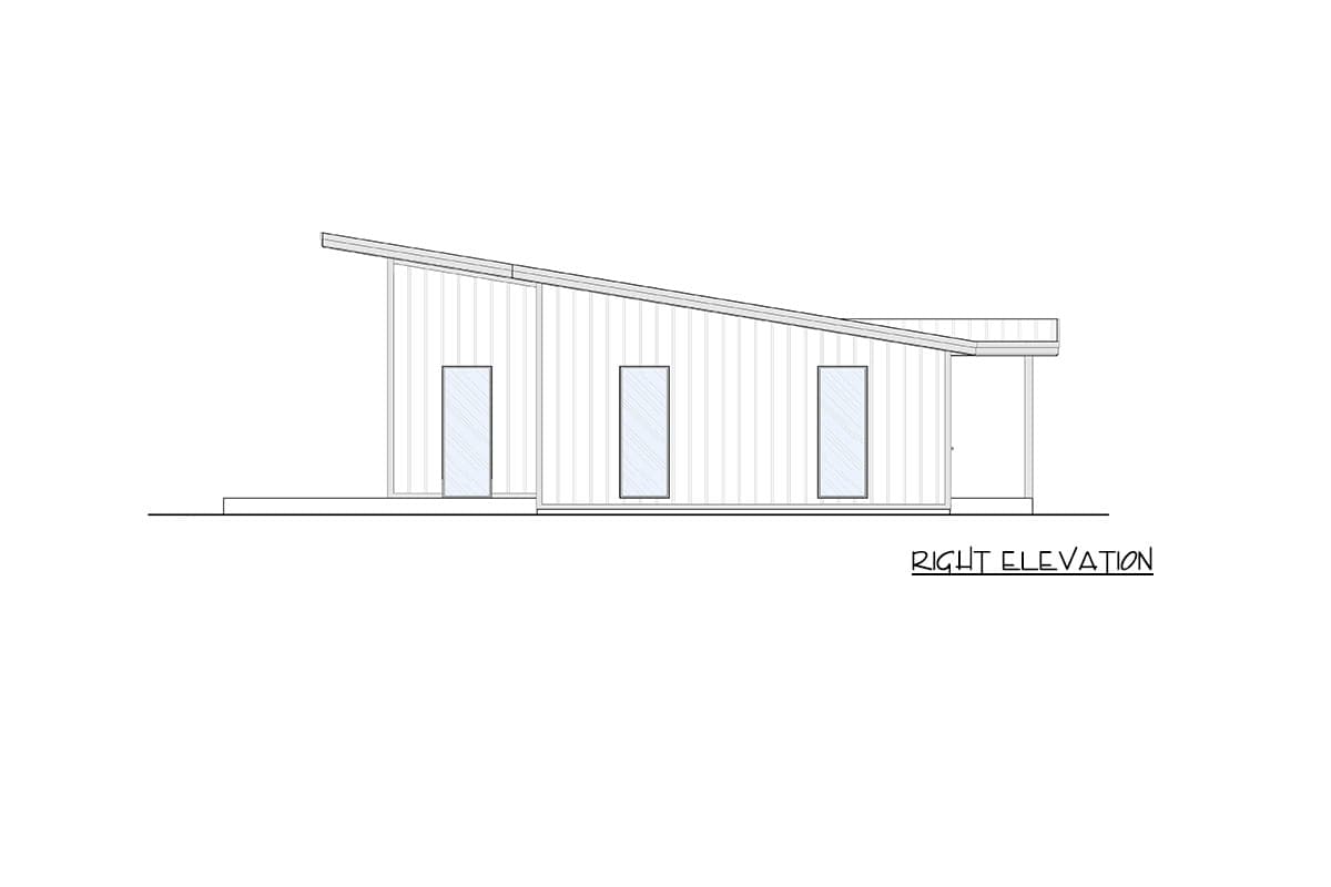 Plan 337014JUN: Contemporary Modern House Plan with 3-5 Bedrooms and Two Story Great Room - Image #6 - Contemporary, Cottage, Modern, Mountain
