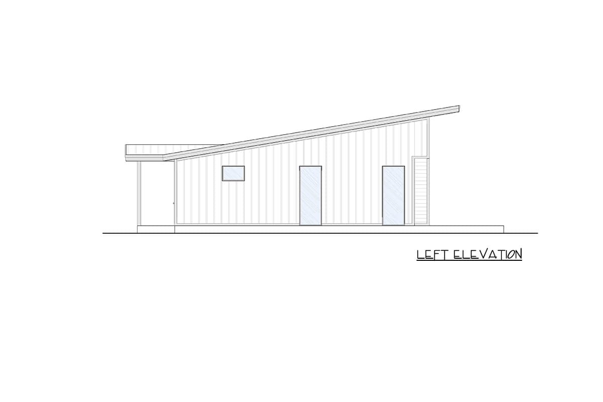 Plan 337014JUN: Contemporary Modern House Plan with 3-5 Bedrooms and Two Story Great Room - Image #4 - Contemporary, Cottage, Modern, Mountain