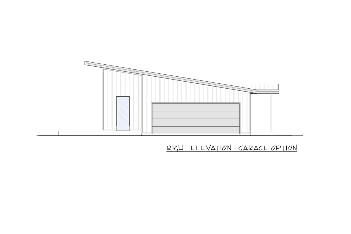 Plan 337014JUN: Contemporary Modern House Plan with 3-5 Bedrooms and Two Story Great Room - Image #7 - Contemporary, Cottage, Modern, Mountain