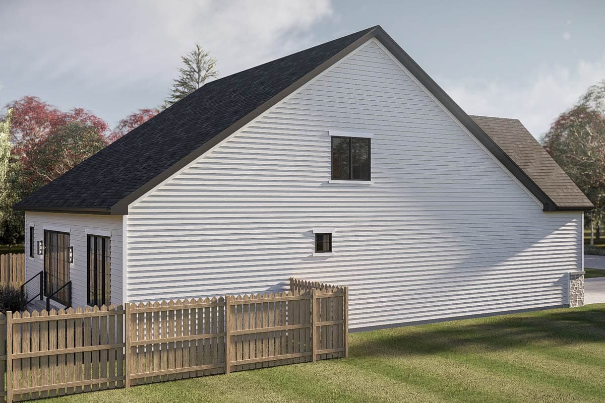 Plan 623647DJ: Modern Farmhouse House Plan with 3 Beds and Office - Image #4 - Country, Farmhouse, Traditional