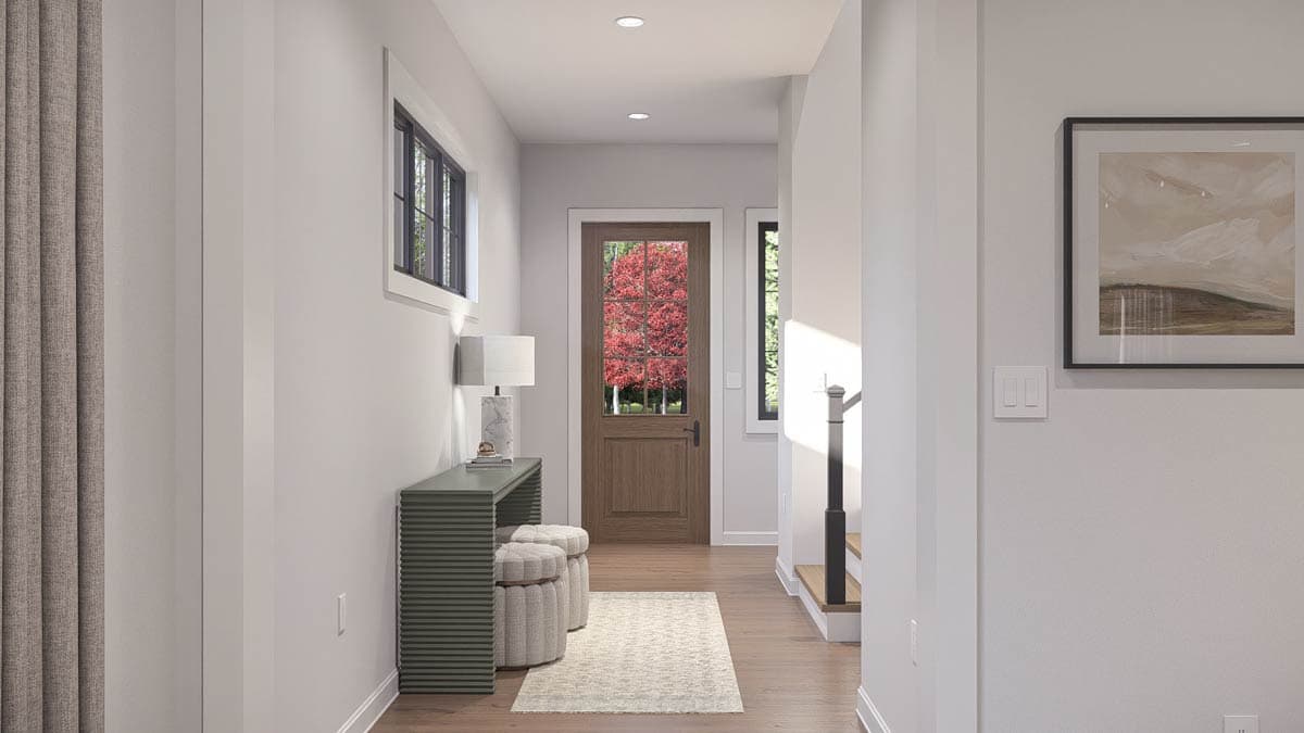 Plan 623647DJ: Modern Farmhouse House Plan with 3 Beds and Office - Image #7 - Country, Farmhouse, Traditional