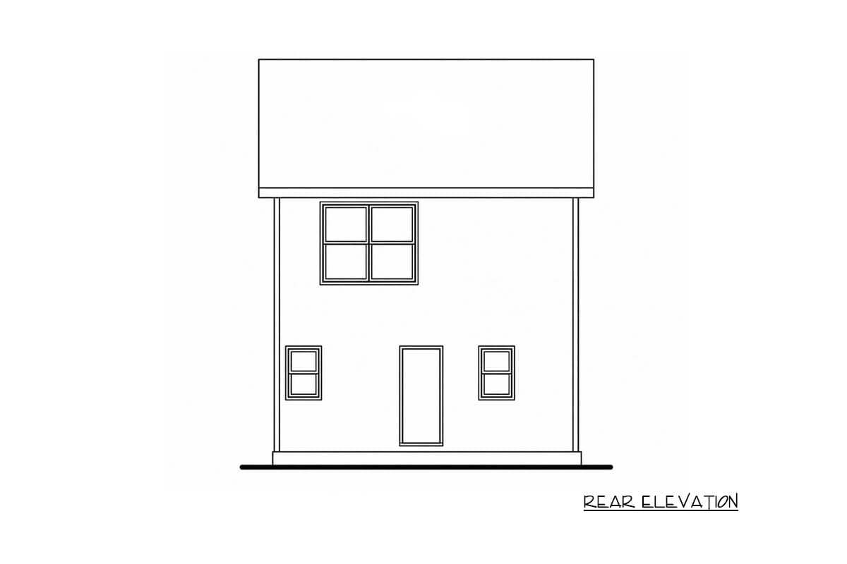 Plan 42750DB: Three-Bedroom Traditional Farmhouse House Plan with Covered Front Porch - Image #5 - Farmhouse, Traditional