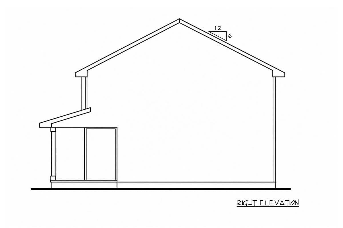 Plan 42750DB: Three-Bedroom Traditional Farmhouse House Plan with Covered Front Porch - Image #6 - Farmhouse, Traditional