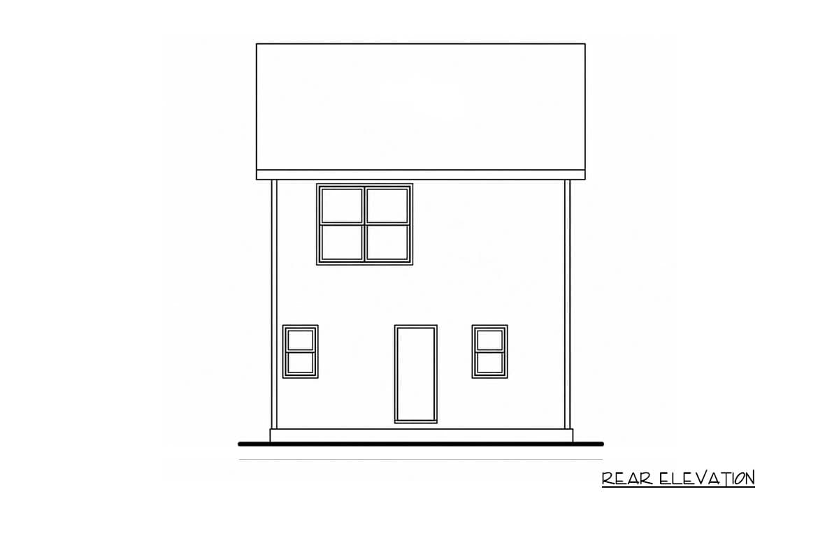 Plan 42752DB:  3-Bedroom Modern Farmhouse House Plan with Upstairs Laundry - Image #5 - Farmhouse, Modern Farmhouse