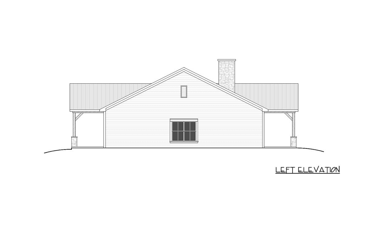Plan 810064RBT: Modern Barndominium House Plan with 3 or 4 Bedrooms Workshop - Image #8 - Barndominium, Country, Modern Farmhouse, Ranch
