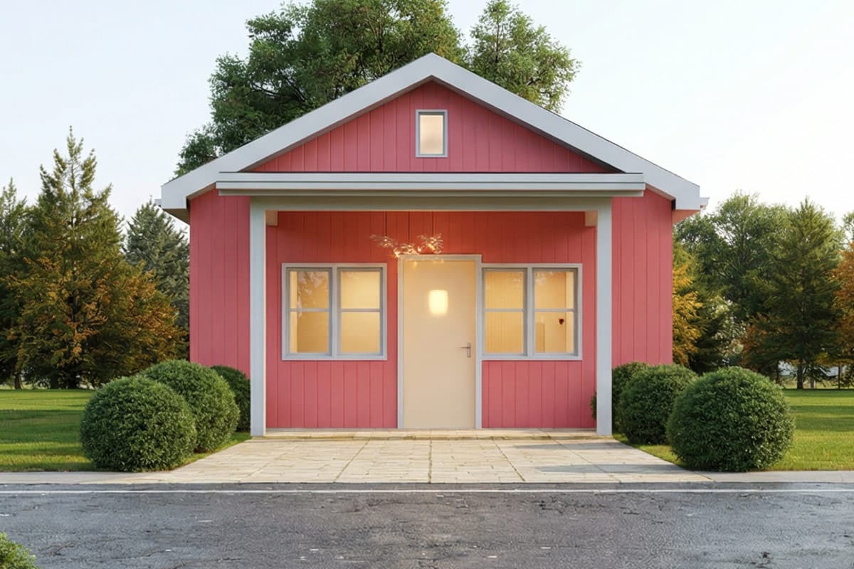 Plan image - 850033PKE:One-Bedroom Farmhouse Cottage House Plan