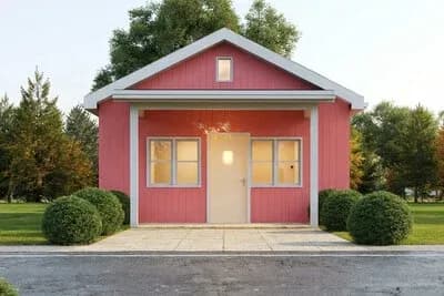 One-Bedroom Farmhouse Cottage House Plan
