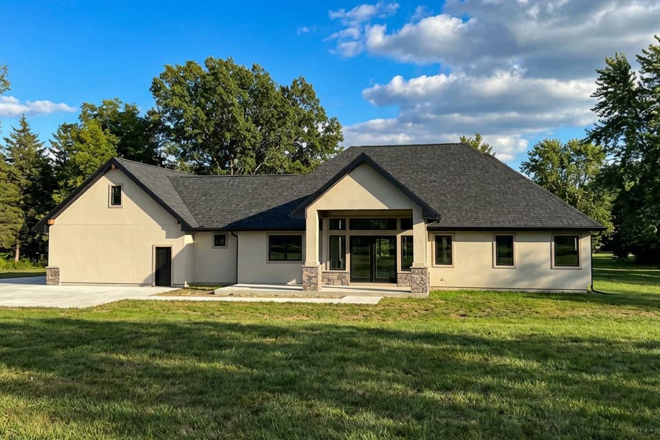 Plan 95373RW: Charming 3-4 Bedroom Ranch House Plan with Ample Living Space - Image #2 - Ranch, Rustic