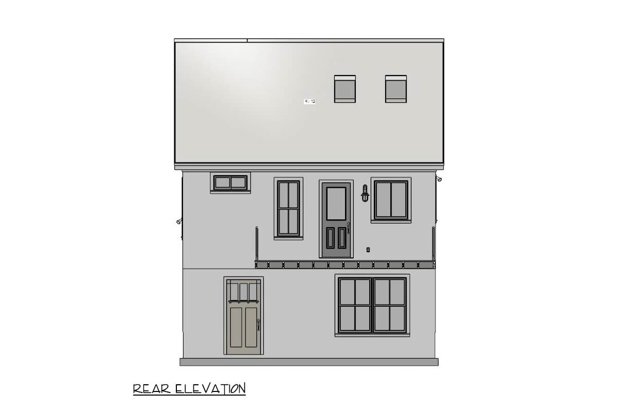 Plan 430836SNG: Charming Two-Bedroom Farmhouse Cottage House Plan with Accessible Design Features - Image #13 - Cottage, Country, Farmhouse, Vacation
