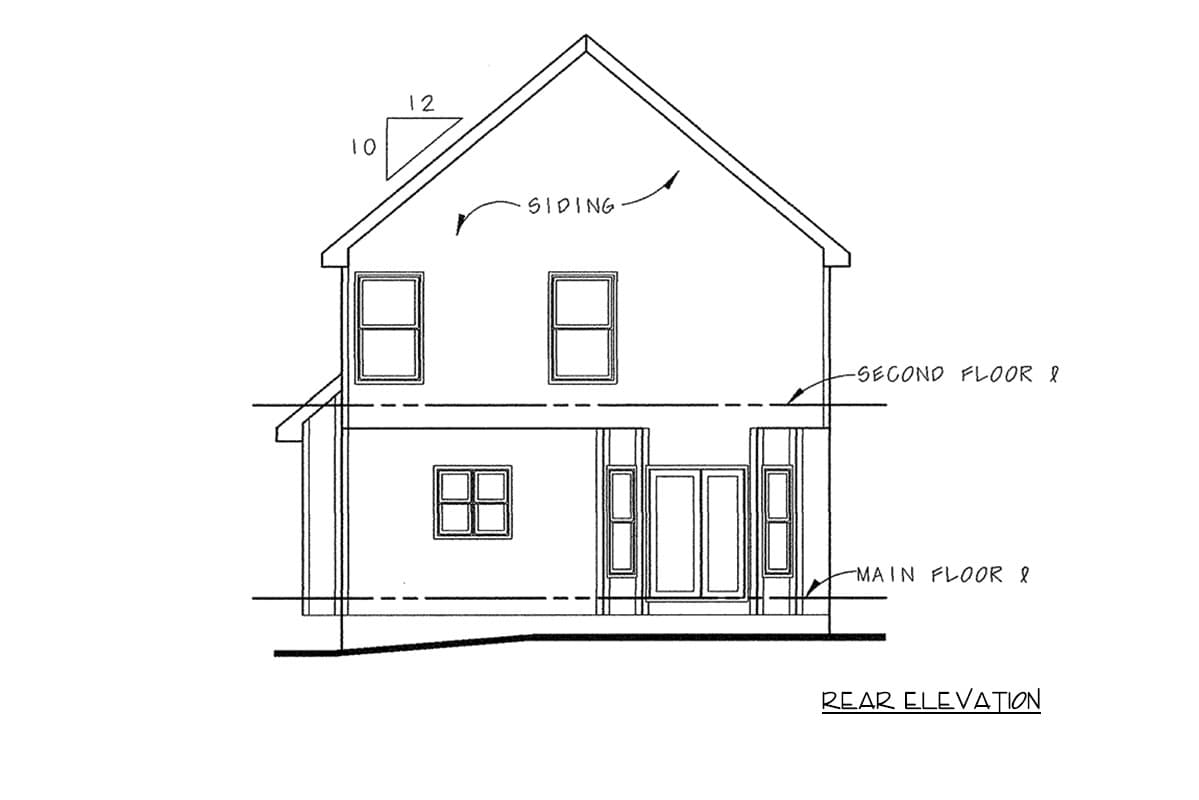 Plan 42755DB: Charming Farmhouse House Plan with 3 Bedrooms and Inviting Covered Porch - Image #3 - Farmhouse, Traditional