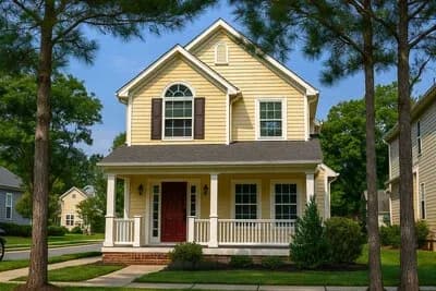 Charming Farmhouse House Plan with 3 Bedrooms and Inviting Covered Porch