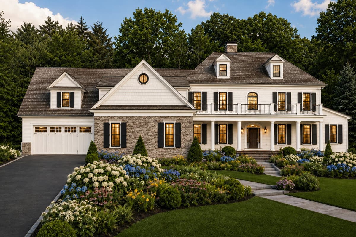 Plan 849103PGE: New American Craftsman House Plan with 6+ Bedrooms and 4-Car Garage - Image #2 - Colonial, Craftsman, New American, Traditional