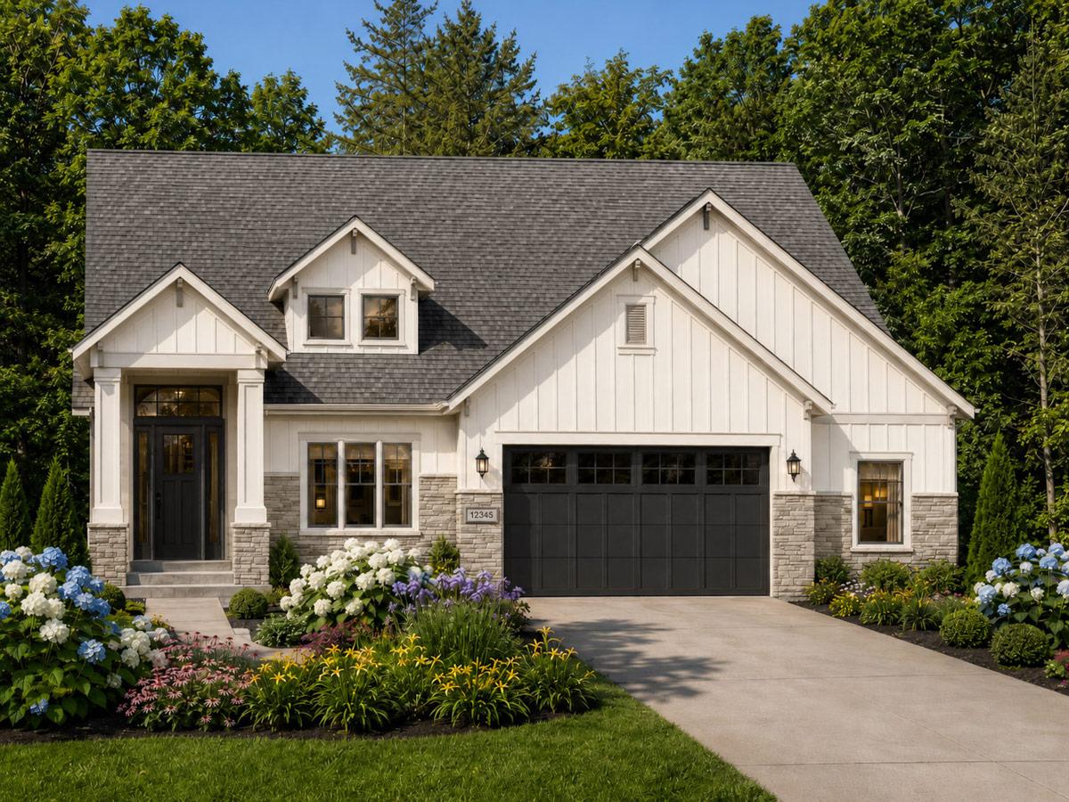 Plan 849104PGE: Craftsman Farmhouse House Plan with 3 Beds and Flexible Office or Study Space - Image #2 - Craftsman, Farmhouse, Mountain, New American