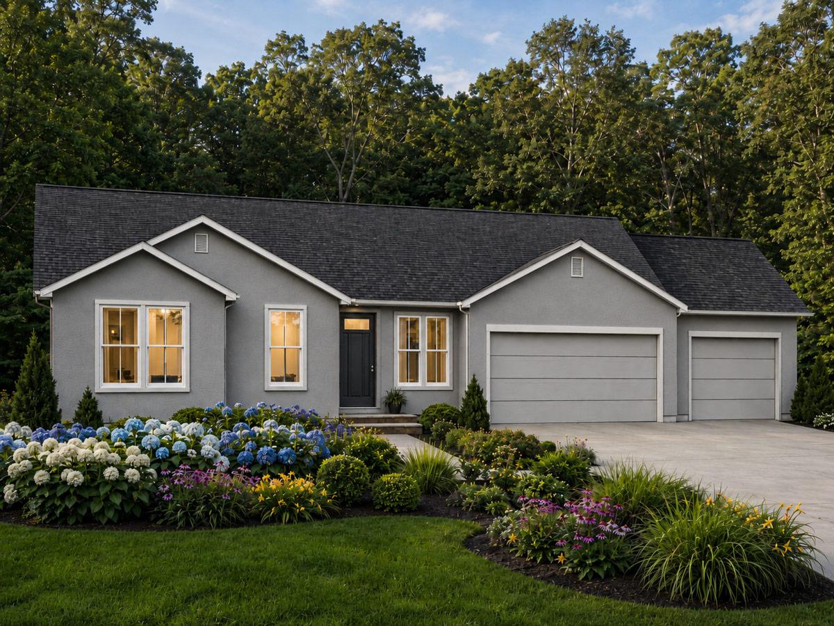 Plan 849105PGE: Single-Story Farmhouse House Plan with Three Bedrooms and Spacious Garage - Image #3 - Craftsman, Farmhouse