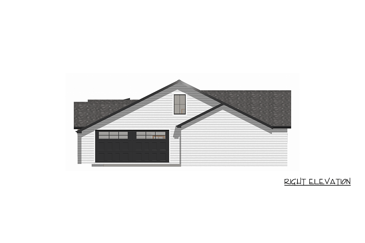 Plan 744526ABR: Craftsman Farmhouse House Plan with Four Bedrooms and Bonus Space - Image #7 - Craftsman, Farmhouse, New American, Southern