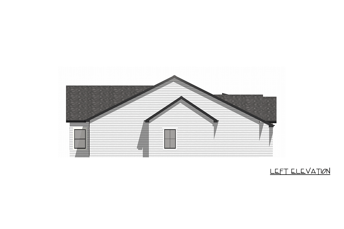 Plan 744526ABR: Craftsman Farmhouse House Plan with Four Bedrooms and Bonus Space - Image #5 - Craftsman, Farmhouse, New American, Southern