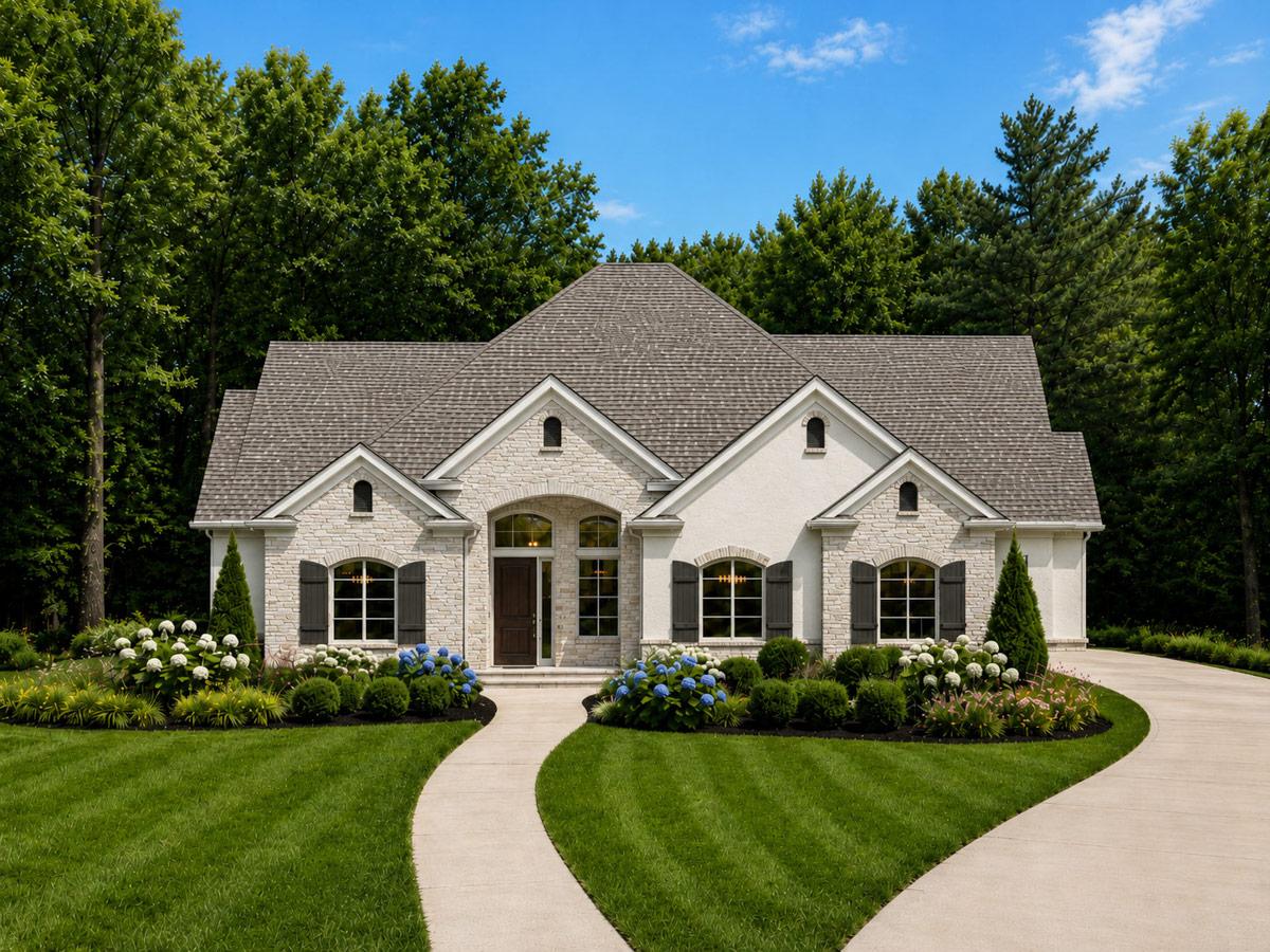 Plan 849106PGE: European Traditional House Plan with Main Floor Master Suites and Study - Image #2 - European, Traditional