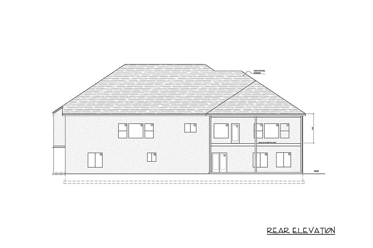 Plan 849107PGE: Traditional Country House Plan with 2 or 3 Bedrooms and 3-Car Garage - Image #6 - Country, Traditional